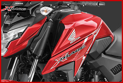 Planet Honda - X Blade Aggressive-sculpted-Tank-design