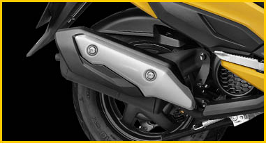 Planet Honda - Stylish Muffler Protector