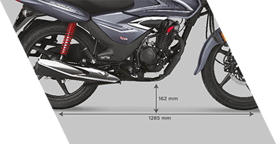 Planet Honda - Shine BS6 More_ground_clearance_&amp;wheelbase